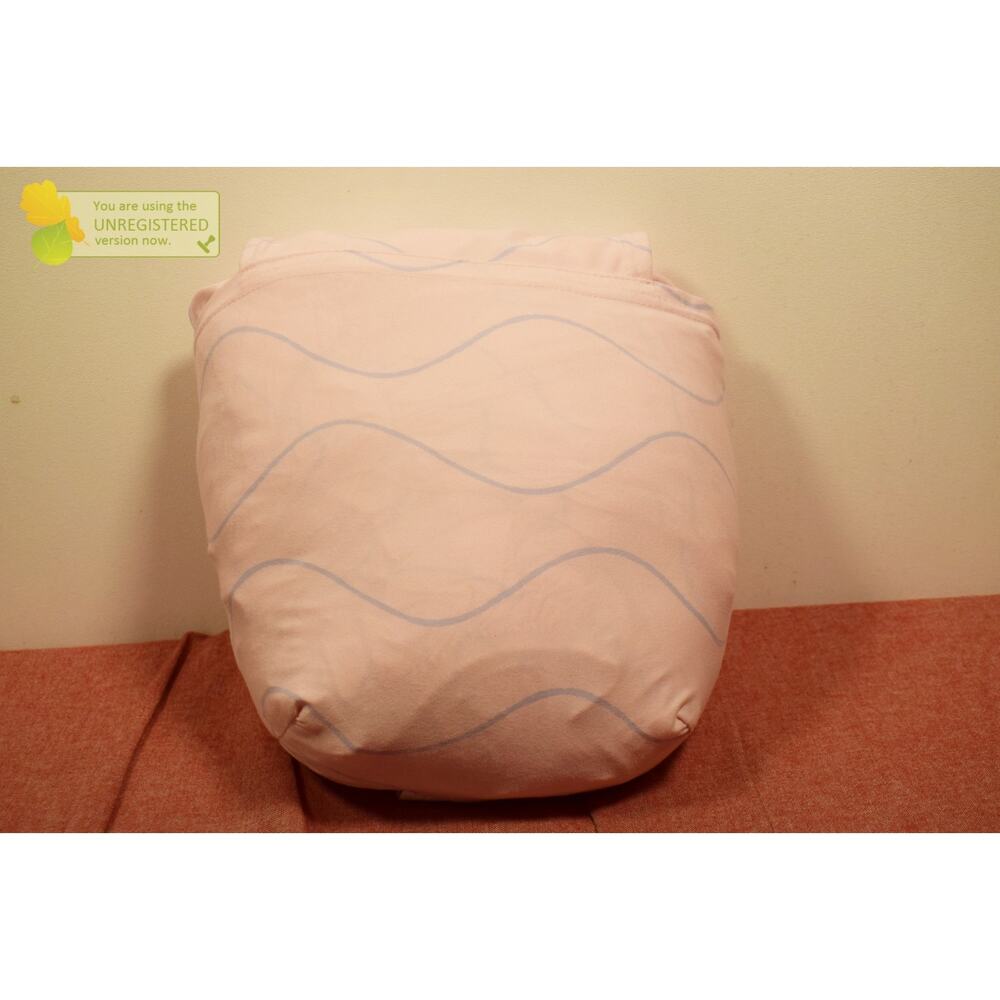 Prism Full Pink/Blue Wave Grid Jersey Sheet Set